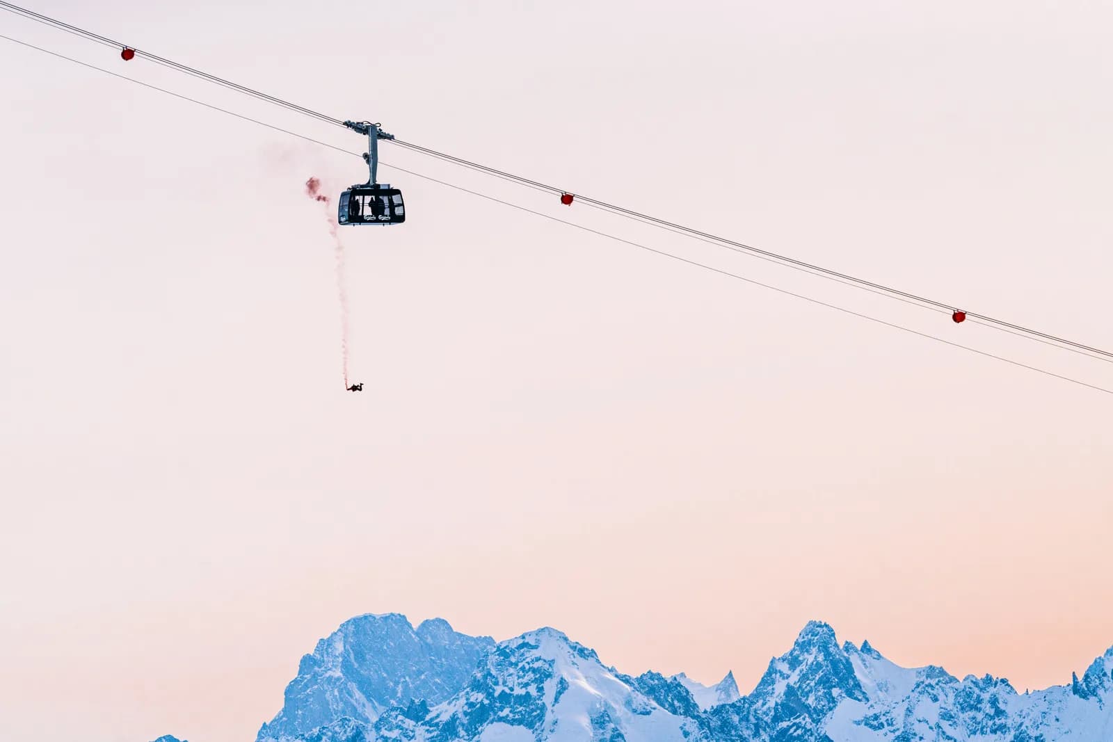 Verbier pendant le Verbier Air Show 2026