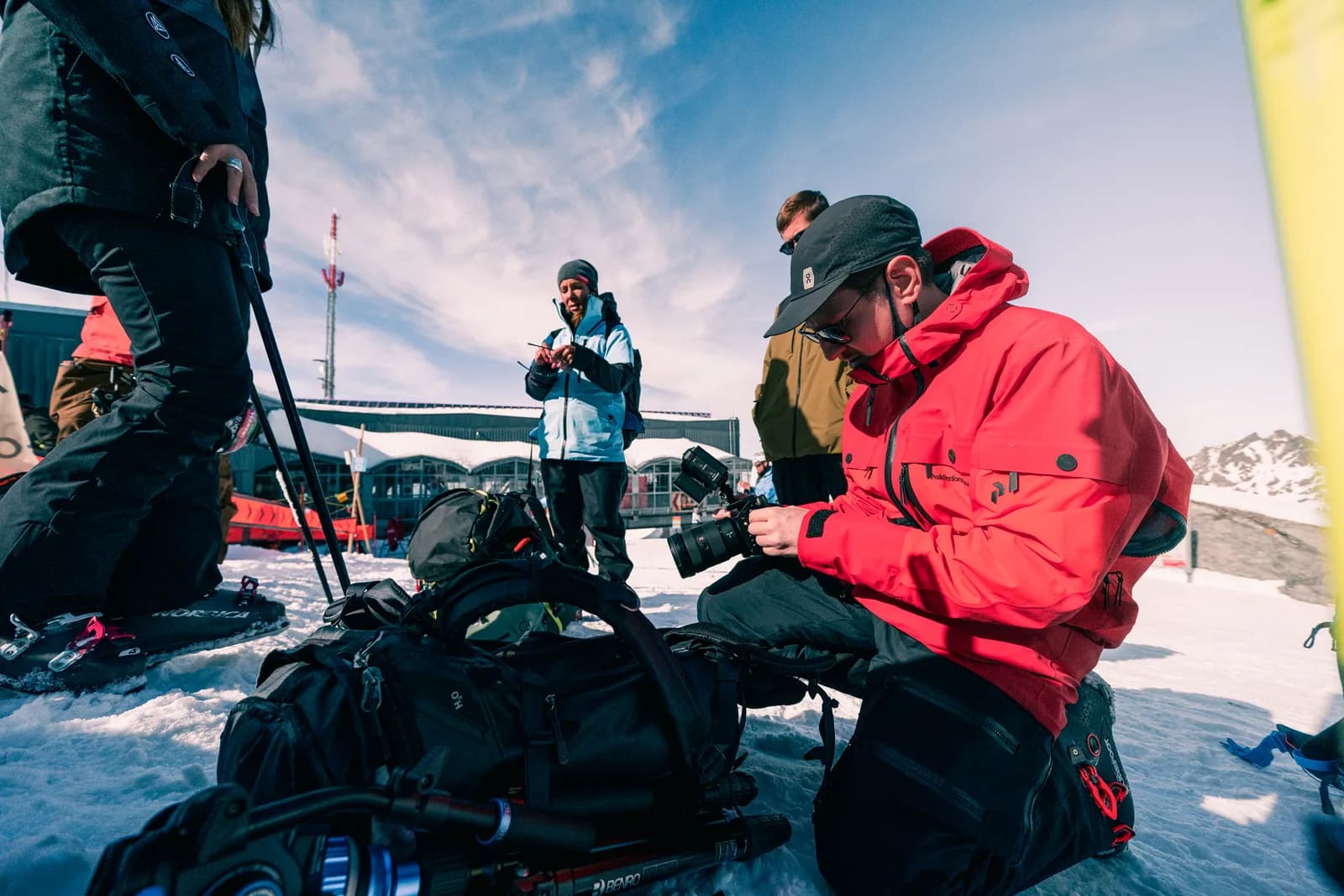Verbier pendant le Verbier Air Show 2026